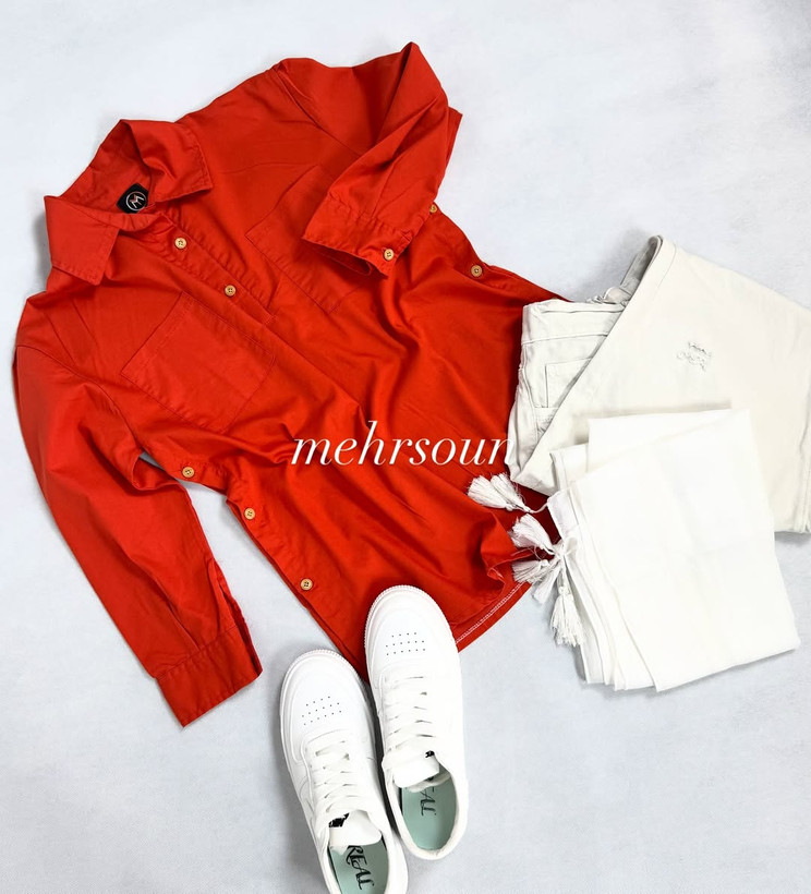مانتو کتان نخ روسی